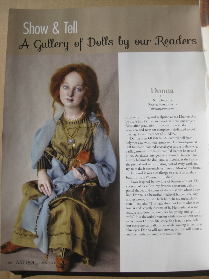 Знакомьтесь: кукольный мастер, чудесный человек, красивая женщина и мой друг Нина Тугарина (фото 5)