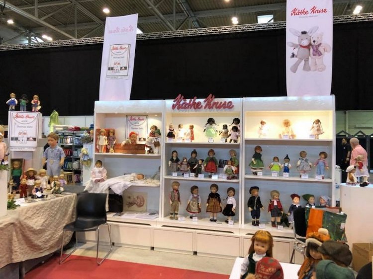 Выставка кукол и мишек в Мюнстере, Германия 28.04.2018-29.04.2018 год часть вторая