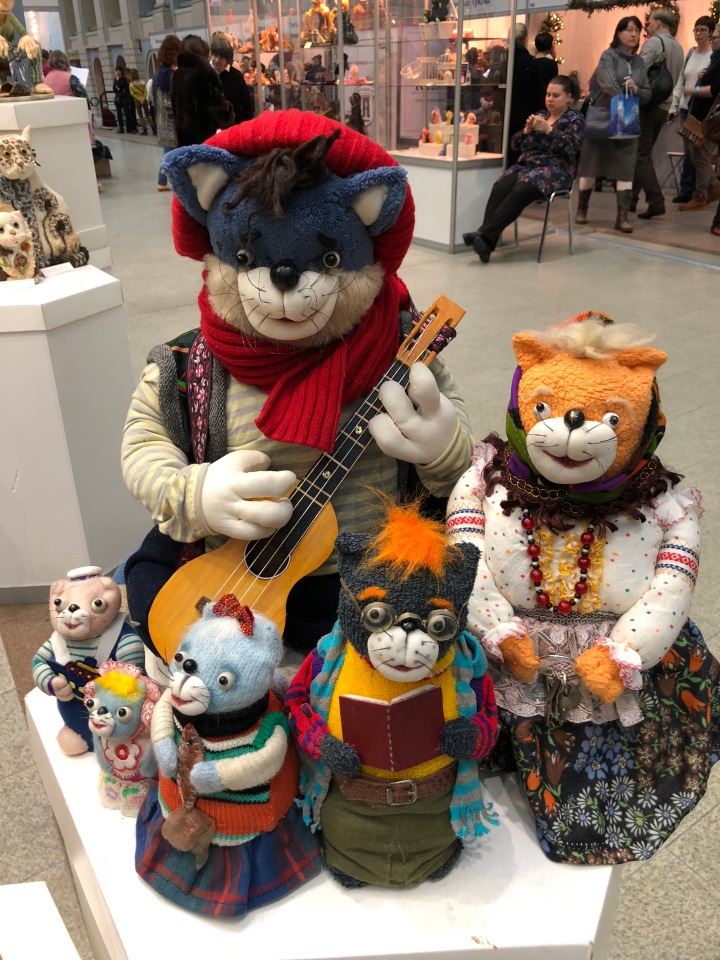 Искусство куклы. Гостиный двор декабрь 2018 - мой фотоотчет