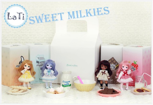 И снова выставка... и снова нам ничего. Sweet Milkies от Latidoll