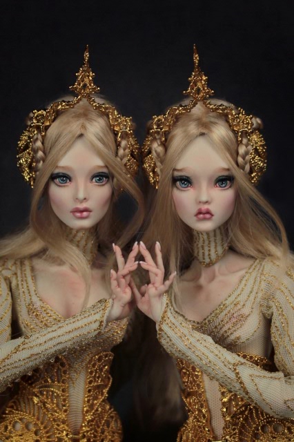 Monokeros - в праздничный день прекрасная красота! Кто знает что-либо об этих куклах - поделитесь (фото 2)