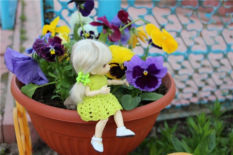 Цветочная феечка — Куклы Fairyland (ФэйриЛэнд): BJD (БЖД) (фото 3)