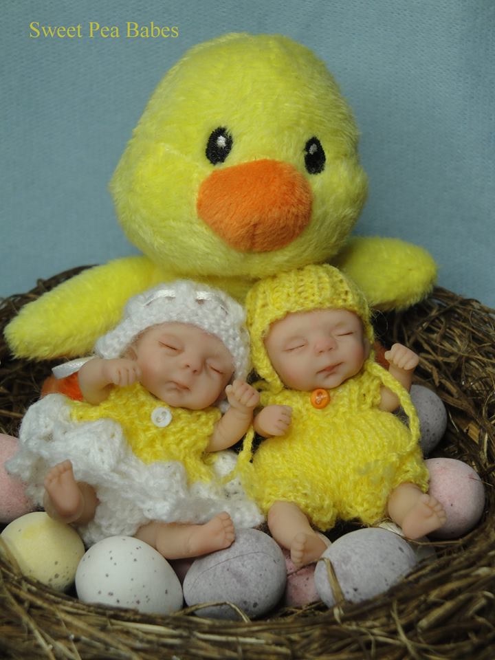 Sweet Pea Sculpts - Original Artist Miniature Dolls and Figurines made from Polymer Clay - часть 1