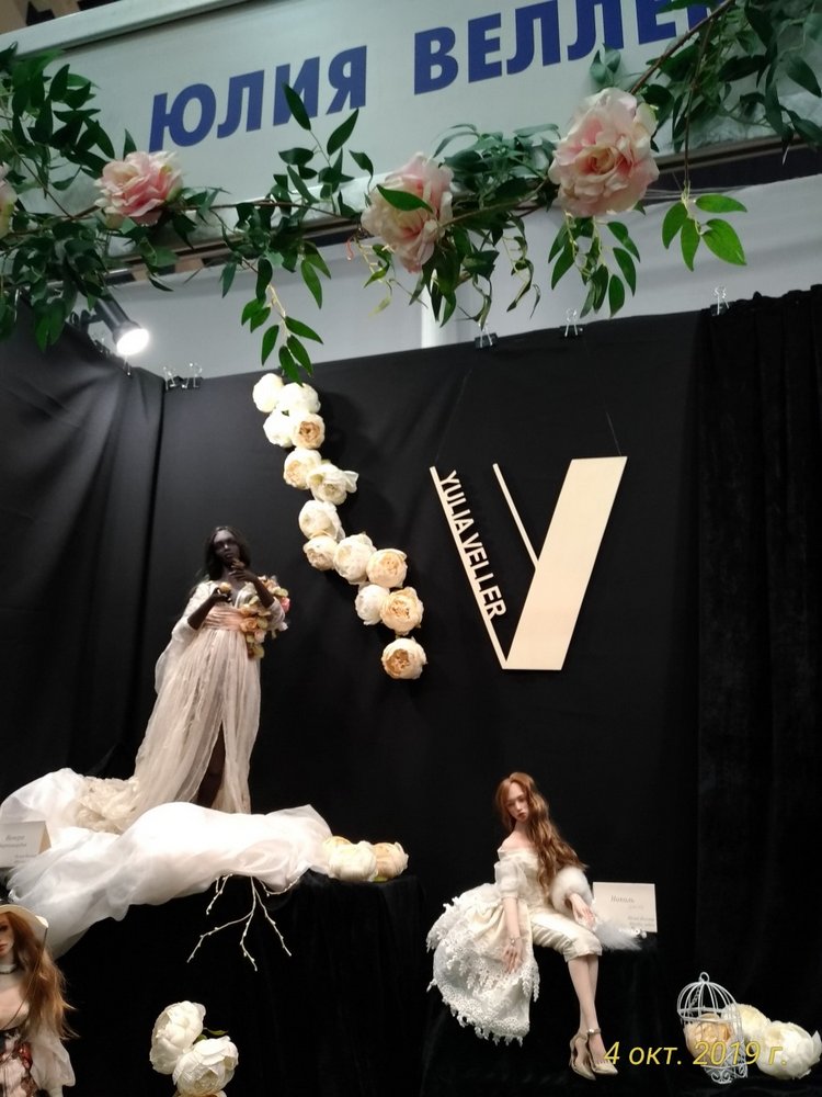 XV Международный Салон Авторских кукол на Тишинке моими глазами. Часть II