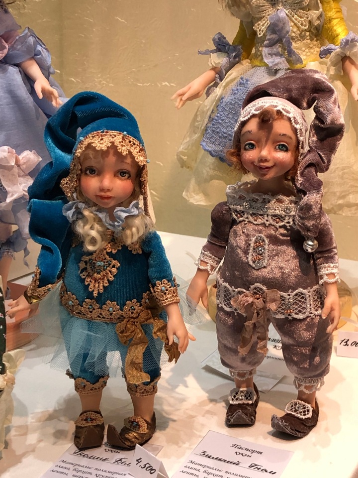 "Искусство куклы" 2019 - приглашаю прогуляться по выставке... ч.6 - завершающая