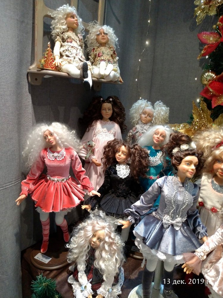 X Международная выставка "Искусство куклы" в Гостином дворе. Часть 2