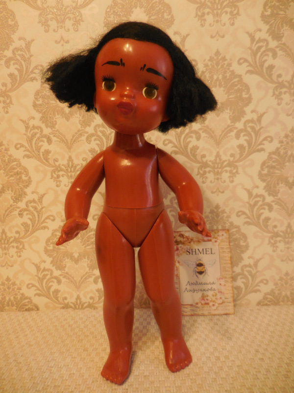 Танцующая кукла. Реставрация и создание авторского образа (фото 7)