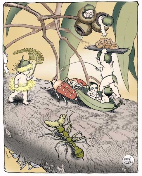 Волшебные куклы Тани Воробьевой и эвкалиптовые малыши May Gibbs (фото 8)