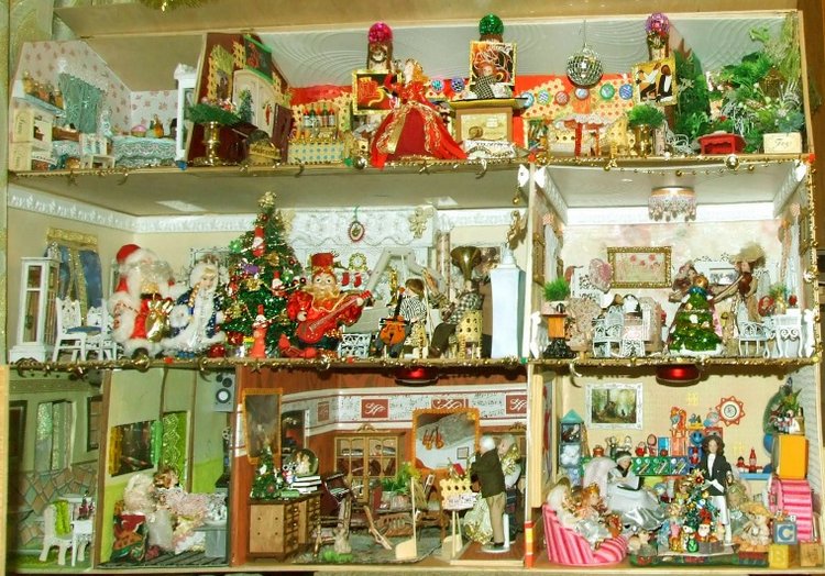 Новогодний домик... Приятные воспоминания