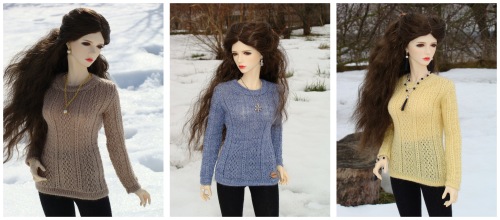 Iplehouse S.I.D. Harace - моя прекрасная Марго вязаный джемперо-триптих