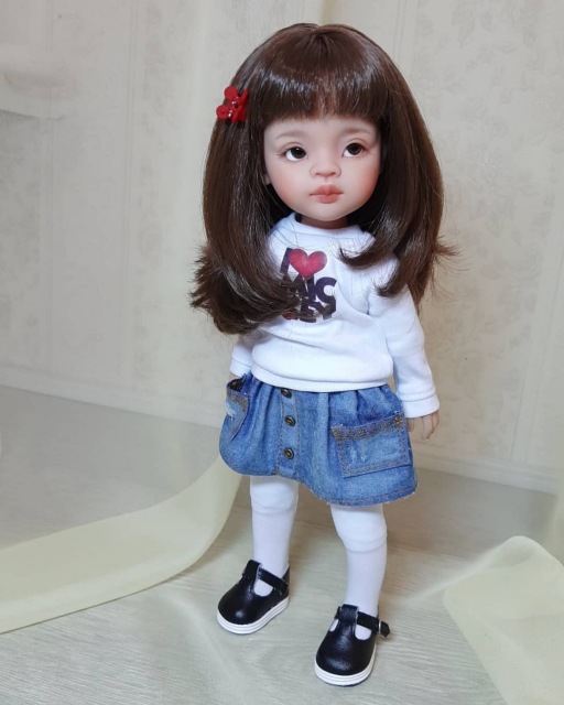 Мягкие девочки ооак — ООАК Paola Reina (Паола Рейна) и испанских кукол: перерисовка (фото 5)