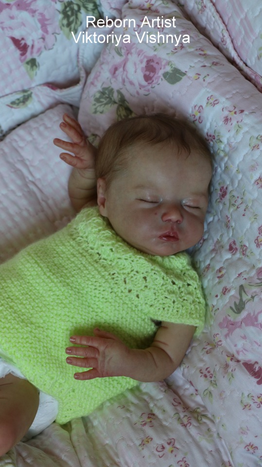Далила... малышка реборн Виктории Вишни | Бэйбики Далила... малышка реборн Виктории Вишни (фото 9)