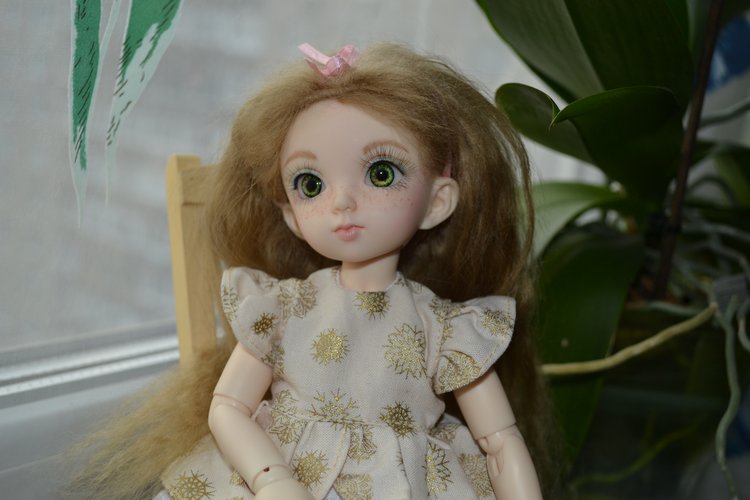 Люся дома — Куклы Momocolor (Момоколор): BJD (БЖД) (фото 6)