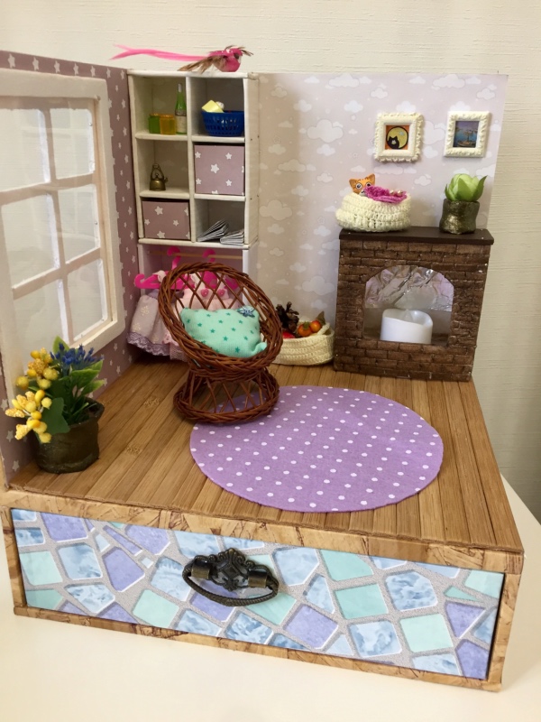 Волшебный уголок для феи — Румбоксы и кукольные интерьеры: фото