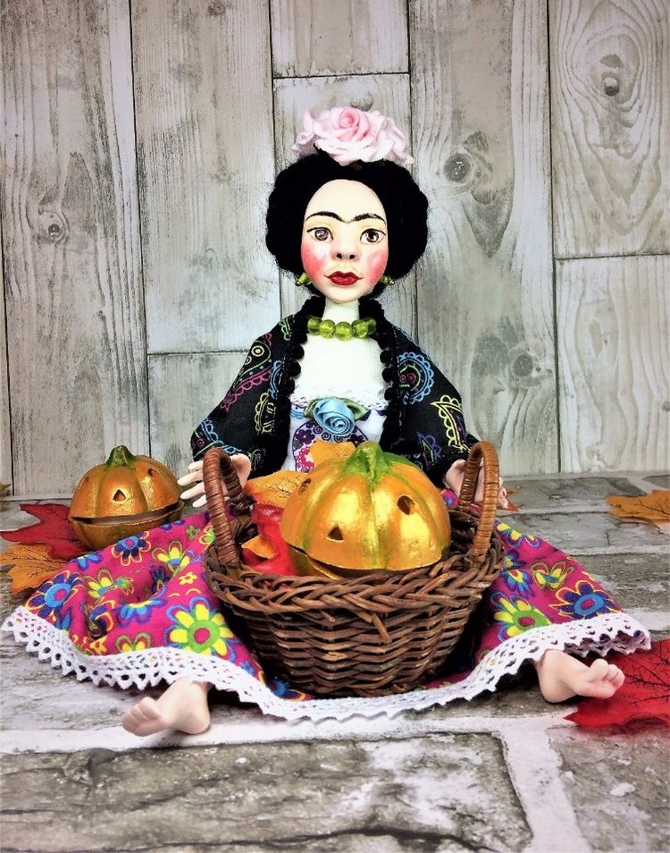 Фрида - кукла ! Икона стиля. Часть 2 | Бэйбики Фрида - кукла ! Икона стиля. Часть 2