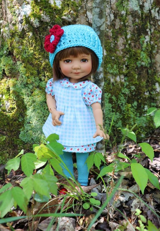 Новая девочка в размере 28см от Meadow dolls - mini Bailey (фото 4)