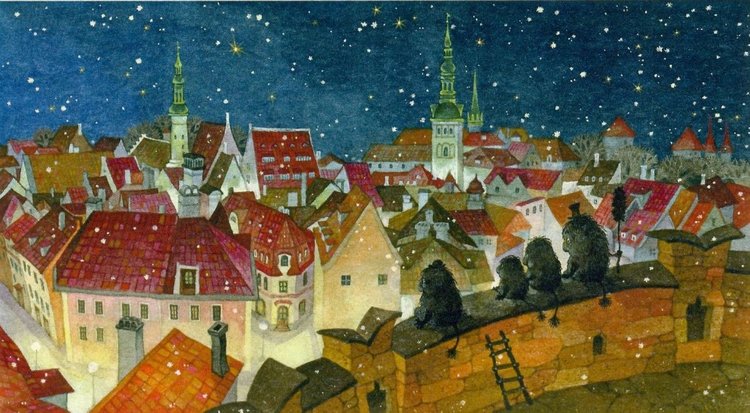 Крошечные истории художника - иллюстратора Ольги Ионайтис (фото 3)