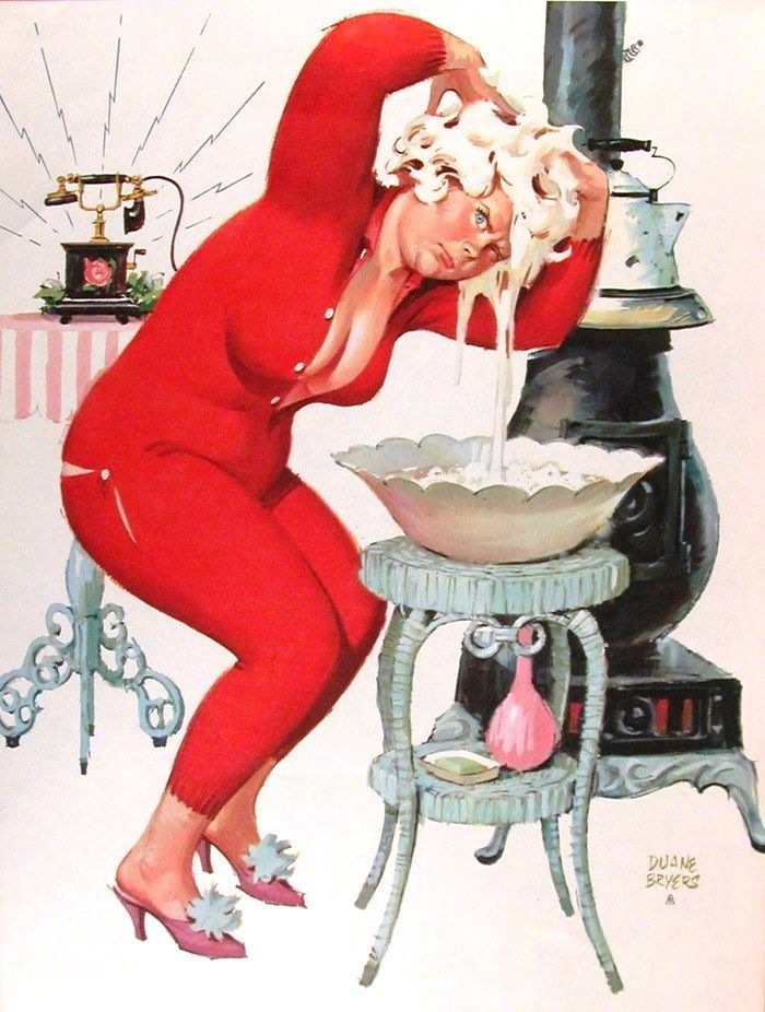 18+ !!! Сексапильная Хильда 50-х | Бэйбики 18+ !!! Сексапильная Хильда 50-х (фото 5)