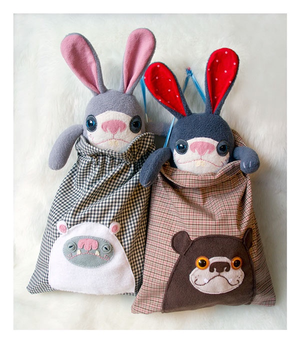 Entala - handmade art toys - Авторские плюшевые игрушки - 6 (фото 6)