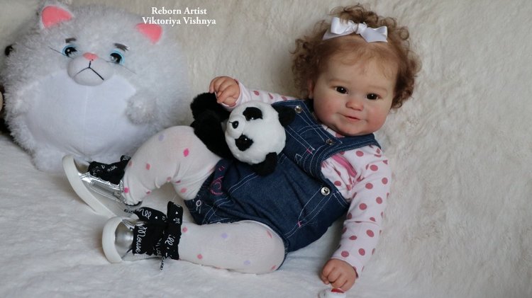 Моя Мэдди... Куколка реборн Виктории Вишни