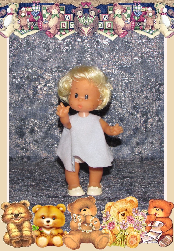 Моя новая девочка Ева и её друзья (куколки ГДР Werk Schalkau-косолапки) (фото 4)