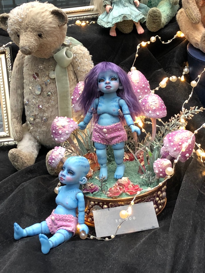 "Искусство куклы" 2019 - приглашаю прогуляться по выставке... ч.5