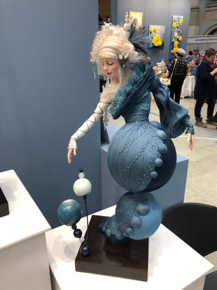 "Искусство куклы" 2019 - приглашаю прогуляться по выставке... ч.1