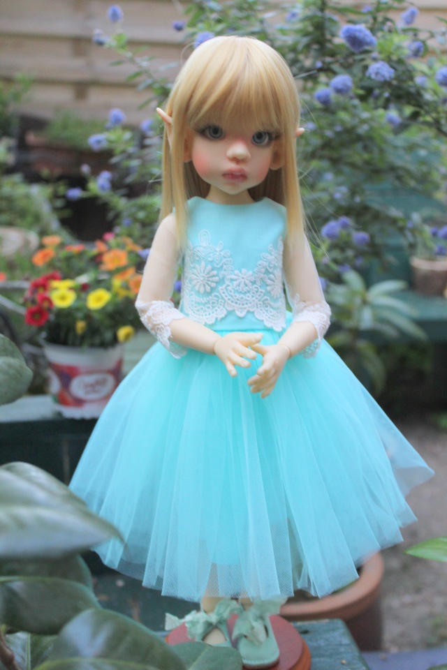 Талисса в весеннем саду — Куклы Kaye Wiggs (Кайе Виггс): авторские BJD (БЖД) (фото 2)