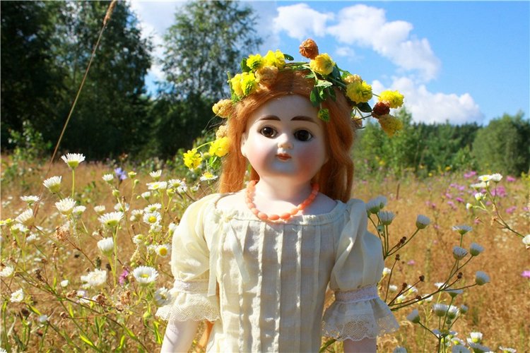 Эдельвейс на пленэре — Антикварные куклы ABG (Alt