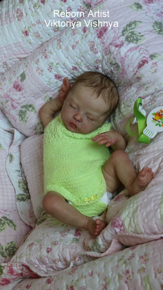 Далила... малышка реборн Виктории Вишни | Бэйбики Далила... малышка реборн Виктории Вишни