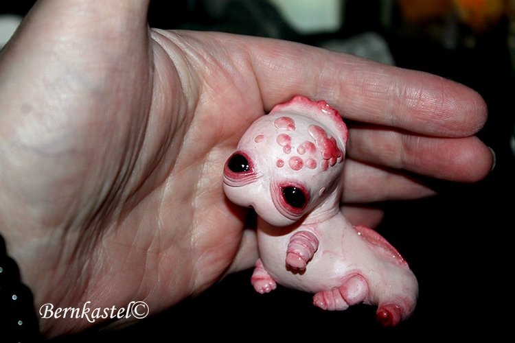 Акки и Ия — Игрушки в смешанной технике (мех и глина): Арт (фото 8)