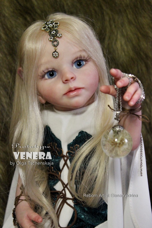 Эльфиечка Венера. Прототип, моя версия. Куклы реборн Елены Ядриной (фото 10)