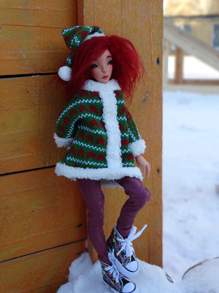 Зимне-новогодние фото Коти