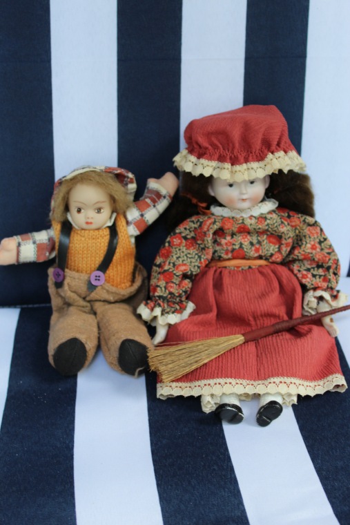 Большая коллекция Винтажных реплик с антикварных кукол - Часть 3