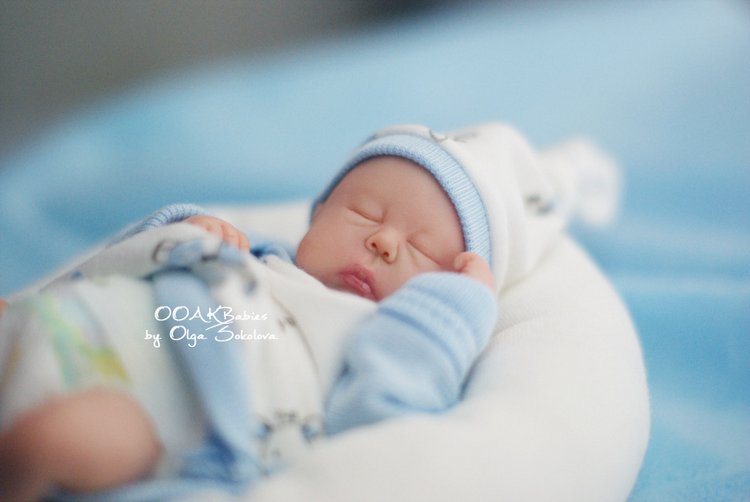 Лео. Младенец ООАК Ольги Соколовой