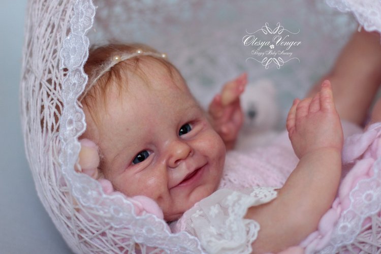 Прототип Shaya от скульптора Bonnie Sieben. Кукла реборн Олеси Венгер