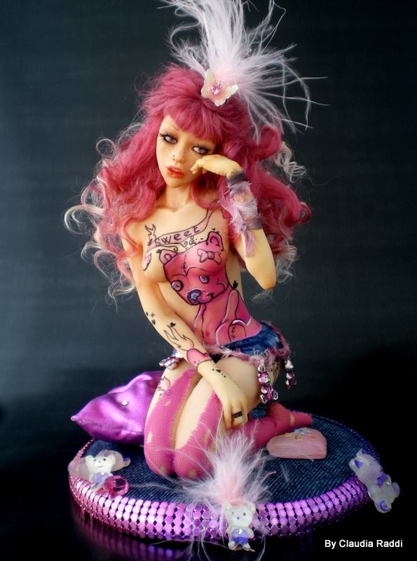 Claudia Raddi - OOAK Fairies & Art Dolls - Авторские статуэтки - 3 (фото 2)