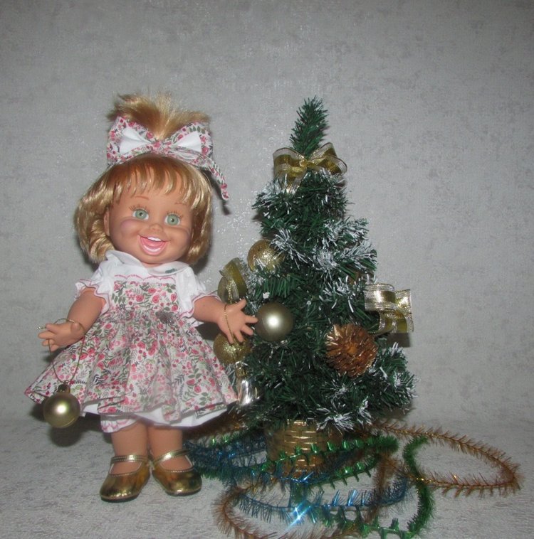 С Рождеством Христовым — Новый год и Рождество: праздничные фото кукол