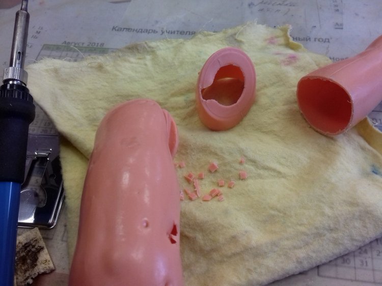 Модница 70-х, реставрация немочки из ГДР