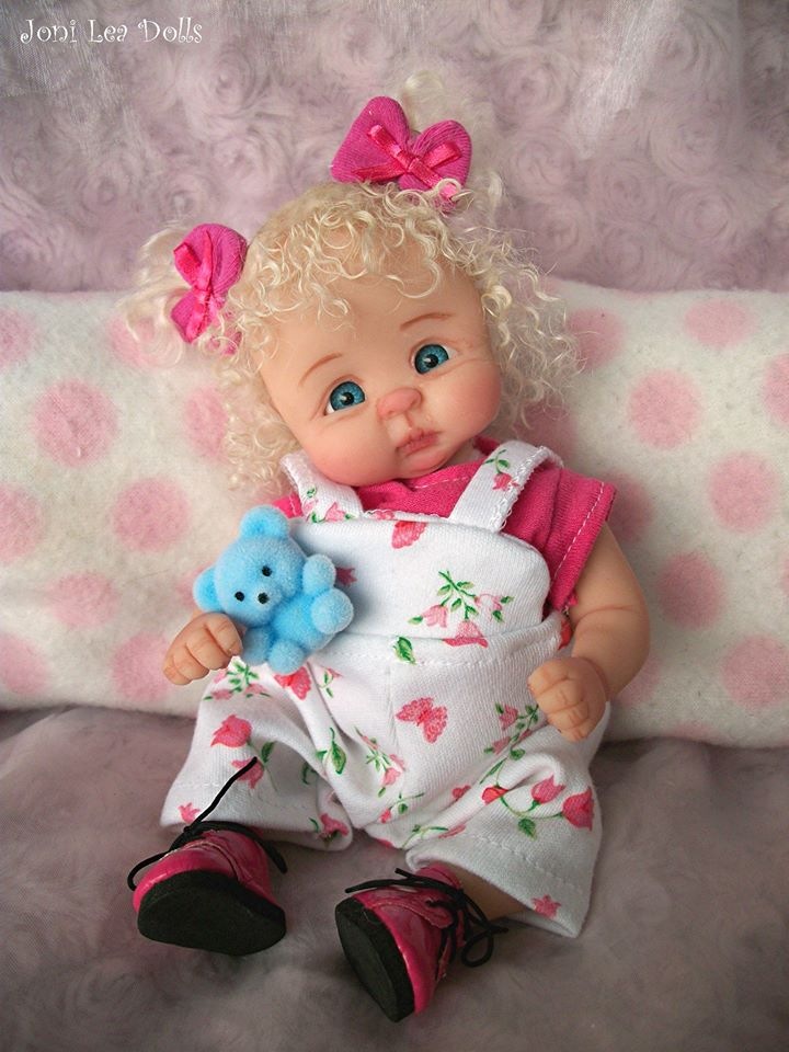 Авторские куклы дети из полимерной глины от Joni Lea - ч.17 (фото 7)