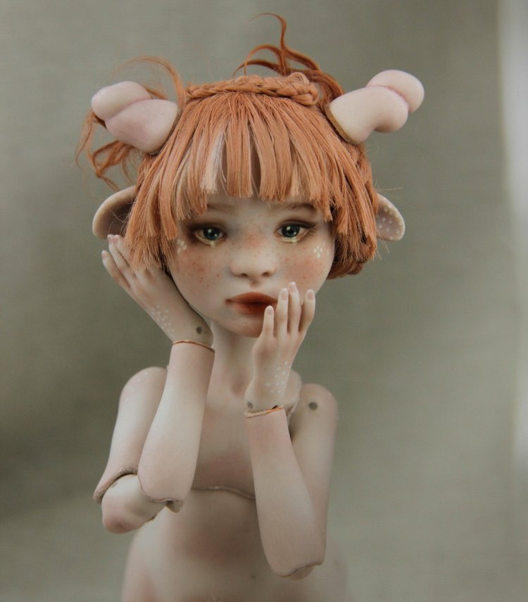 Тилли. Маленькая фарфоровая фавна