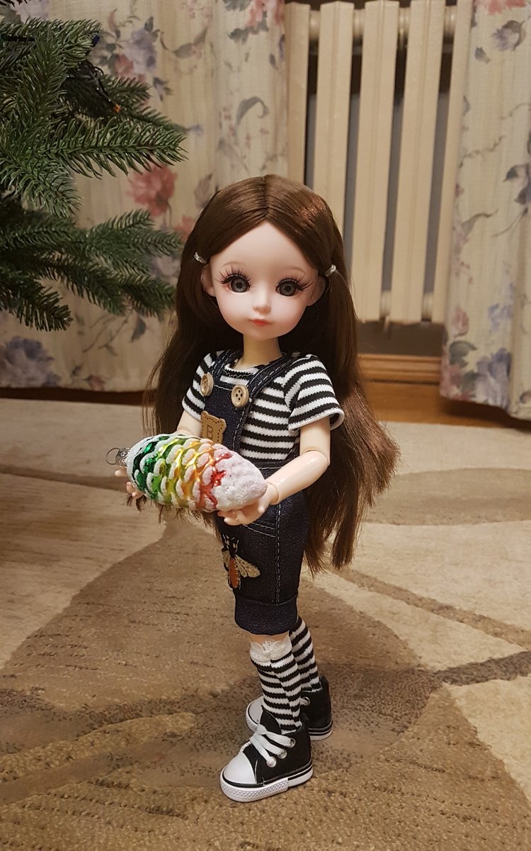 Майя и ёлочка №2 — Куклы с Алиэкспресс (Aliexpress): Китайские шарнирные (фото 8)