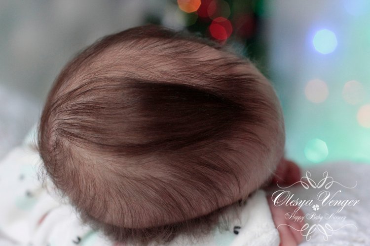 Моё новогоднее солнышко. Малышка из молда Санни. Кукла реборн Олеси Венгер