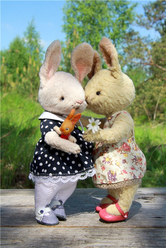 Заюшка Таточка. Авторская ручная работа Труничевой Ирины