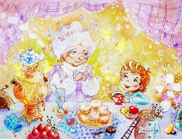 Волшебные иллюстрации — Интересное обо всем: поздравления