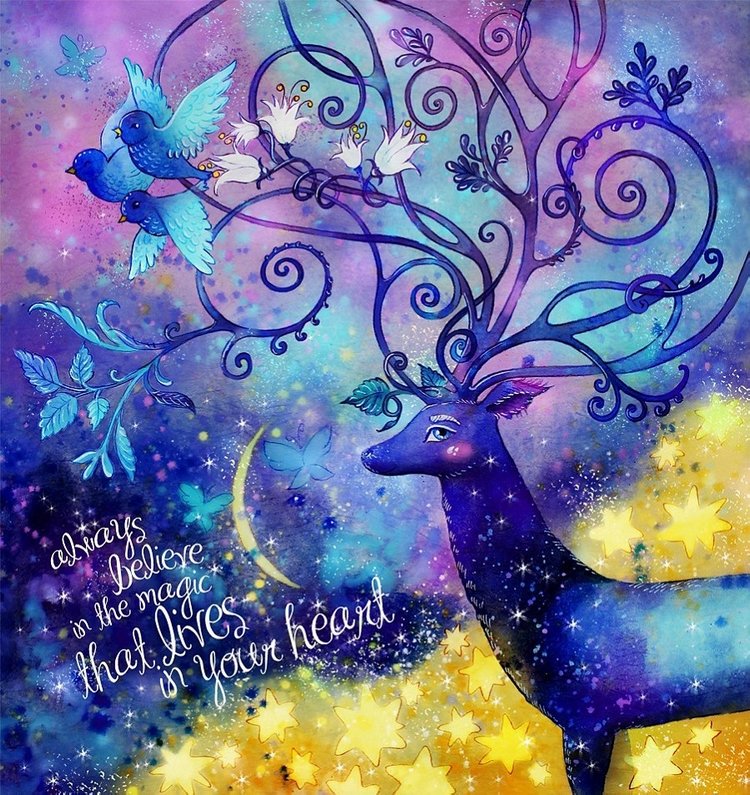 Волшебные иллюстрации — Интересное обо всем: поздравления