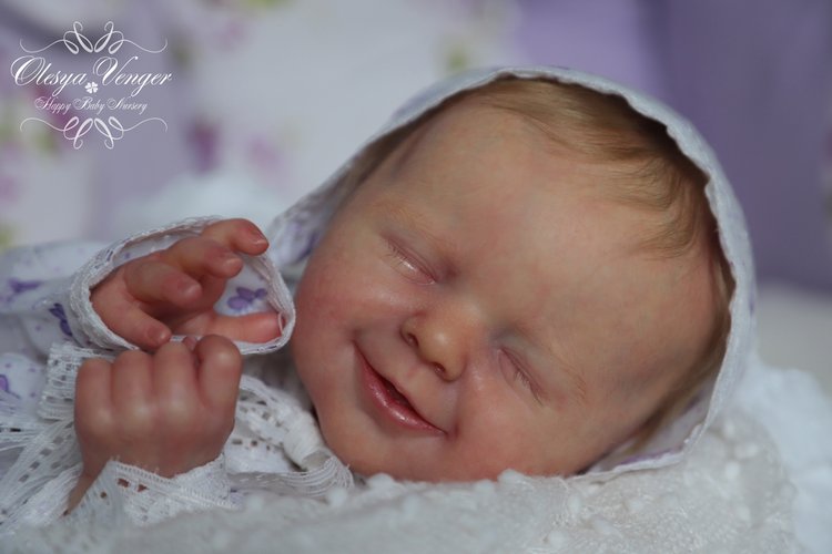 Мой милый ангел Агнес от Юлии Хома. Кукла реборн Олеси Венгер