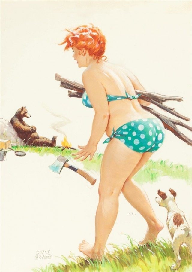 18+ !!! Сексапильная Хильда 50-х | Бэйбики 18+ !!! Сексапильная Хильда 50-х