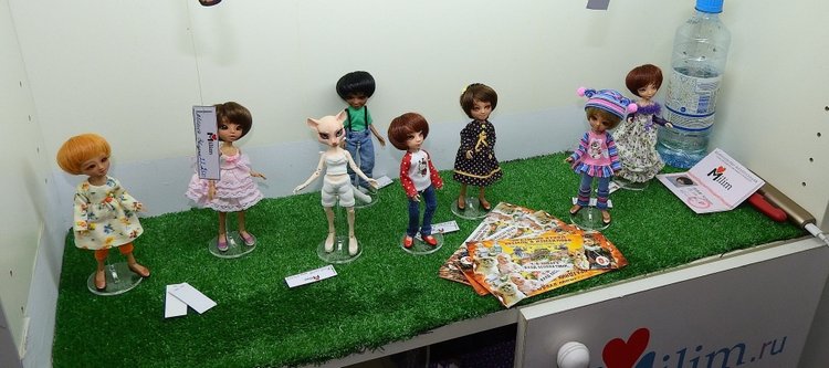 XV Международный осенний салон авторских кукол на Тишинке с 4 по 6 октября 2019 года в Москве - часть 1