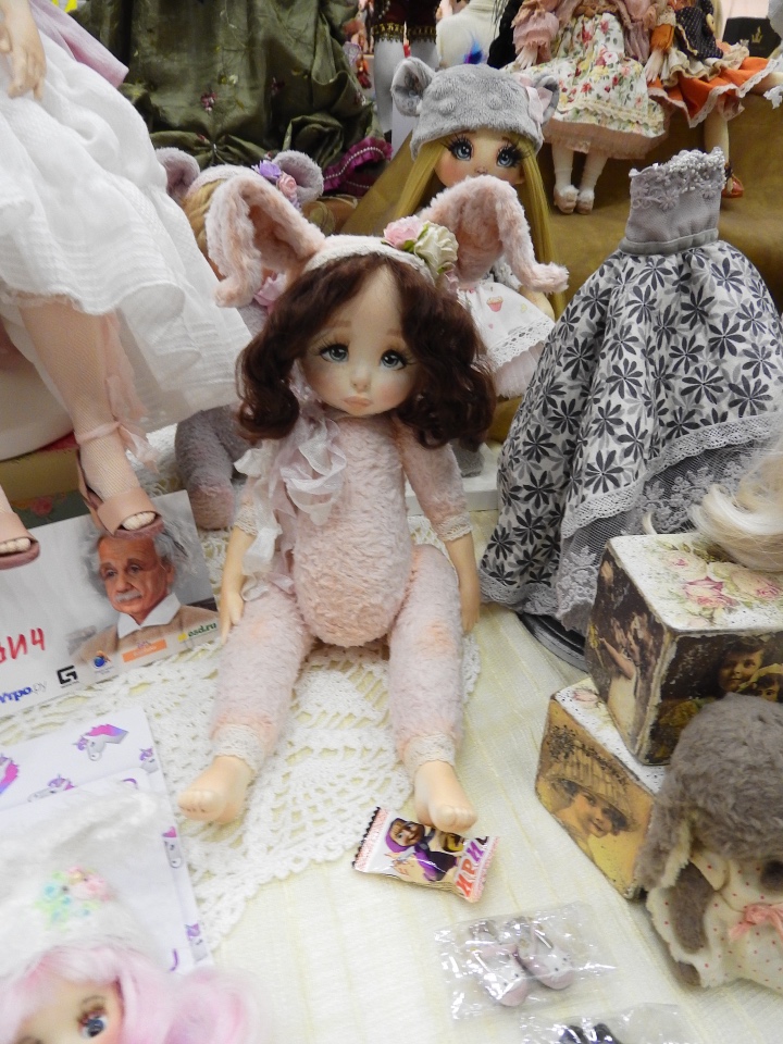 XV Международный осенний салон авторских кукол на Тишинке с 4 по 6 октября 2019 года в Москве - часть 3